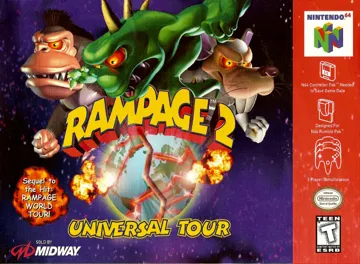 Rampage 2 - Universal Tour (USA) box cover front